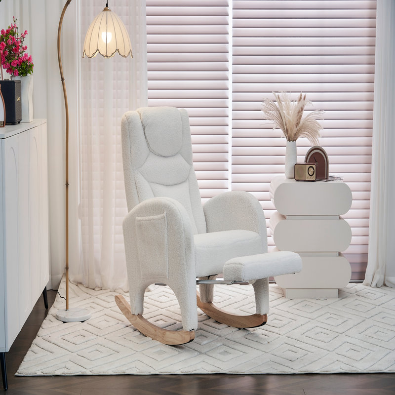 Accent Chairs, Ivory Teddy