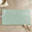 Tapis pour salle de bain réversible 17 x 24 po 100% coton 3000 g / m² - Surface douce et confortable au look dense-1244073038