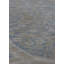 Tapis bleu / brun 4 pi 11 po x 19 pi 3 po Arabesque One-of-a-Kind Arabesque