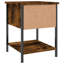 Lympsham 34cm W Iron Bedside Table-561615475