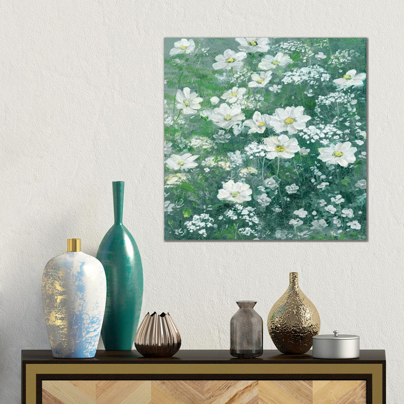Springtime Garden by Sally Swatland - Gallery-Wrapped Canvas Giclée on Canvas, Canvas, 45.72 cm H x 45.72 cm W x 1.91 cm D