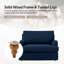 Chaise Parsons surdimensionnée de style ferme Dignazio, 45,5 po de largeur, avec housse amovible et accoudoirs uniques-649366604