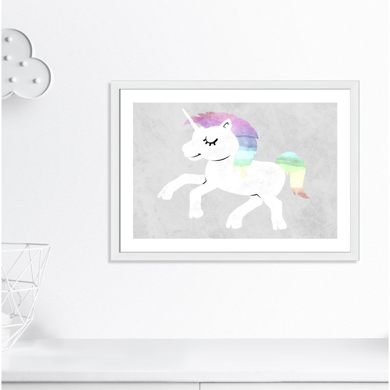 Créatures magiques 1, impression sur papier, H 24,5 po x l 34,5 po x P 0,63 po, Cadre blanc