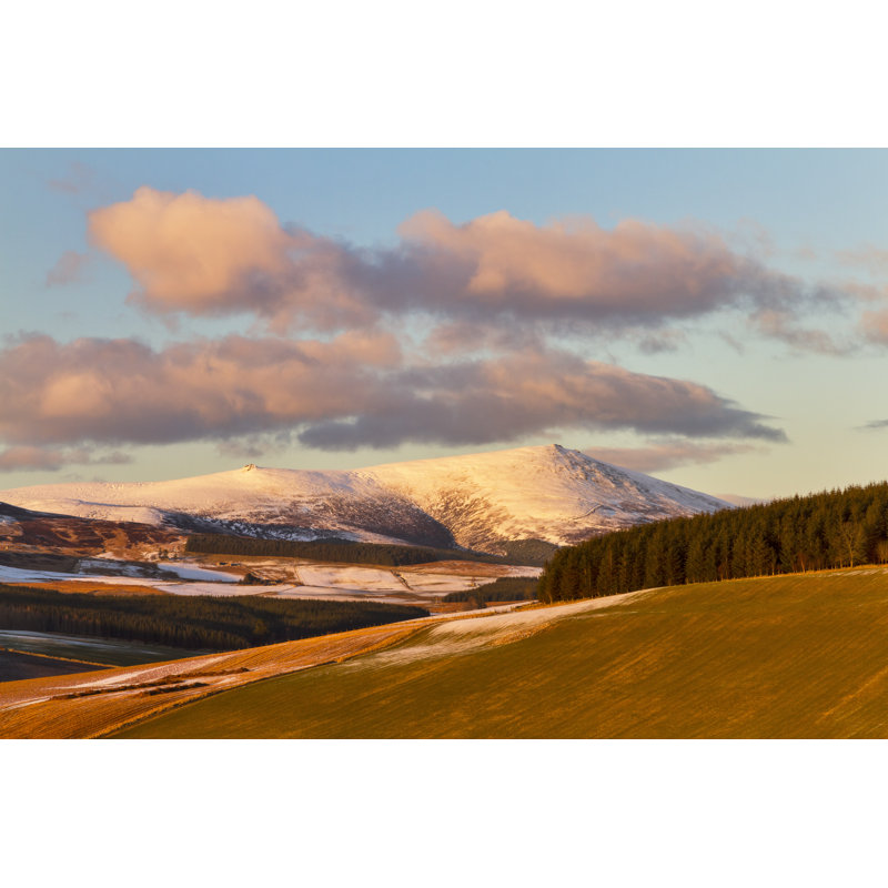 Gilbertown Ben Rinnes in Winter 1 Piece Wrapped Canvas Wall Art, 81cm H x 122cm W x 3.8cm D