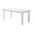 71" White Solid Wood Dining Table-2069768039
