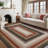 Machine Washable Rug for Living Room Braided Print Non-Slip Area Rug Stain Resistant Carpet for Dining Room Bedroom Nursery Office-1064500653