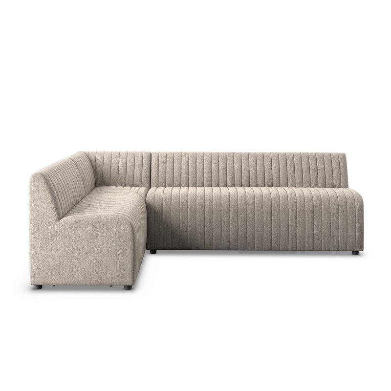 Canapé modulaire Brandt, H 31,5 po x l 110 po x P 66,5 po, Orly Natural Polyester