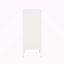 Armoire d'appoint 32 "en métal blanc