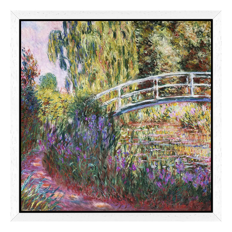 Print on Canvas, White Floater Framed, 45.72 cm H x 45.72 cm W x 4.445 cm D