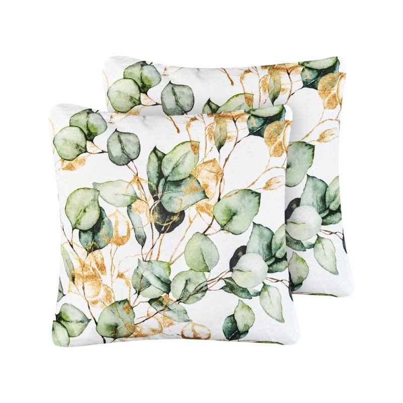 GLADE Indoor / Outdoor Floral Square Throw Cushion