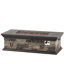 Foyer rectangulaire 50 000, oxyde de magnésium, aspect pierre artificielle, l 56,05 po x P 25,28 po H 17,59 po, aucun assemblage requis, béton fabriqué, gris, requis cette seconde