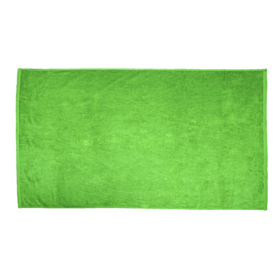 Serviette de plage surdimensionnée en velours 100% coton