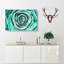 Mint Green Rose - Wrapped Canvas-56639477