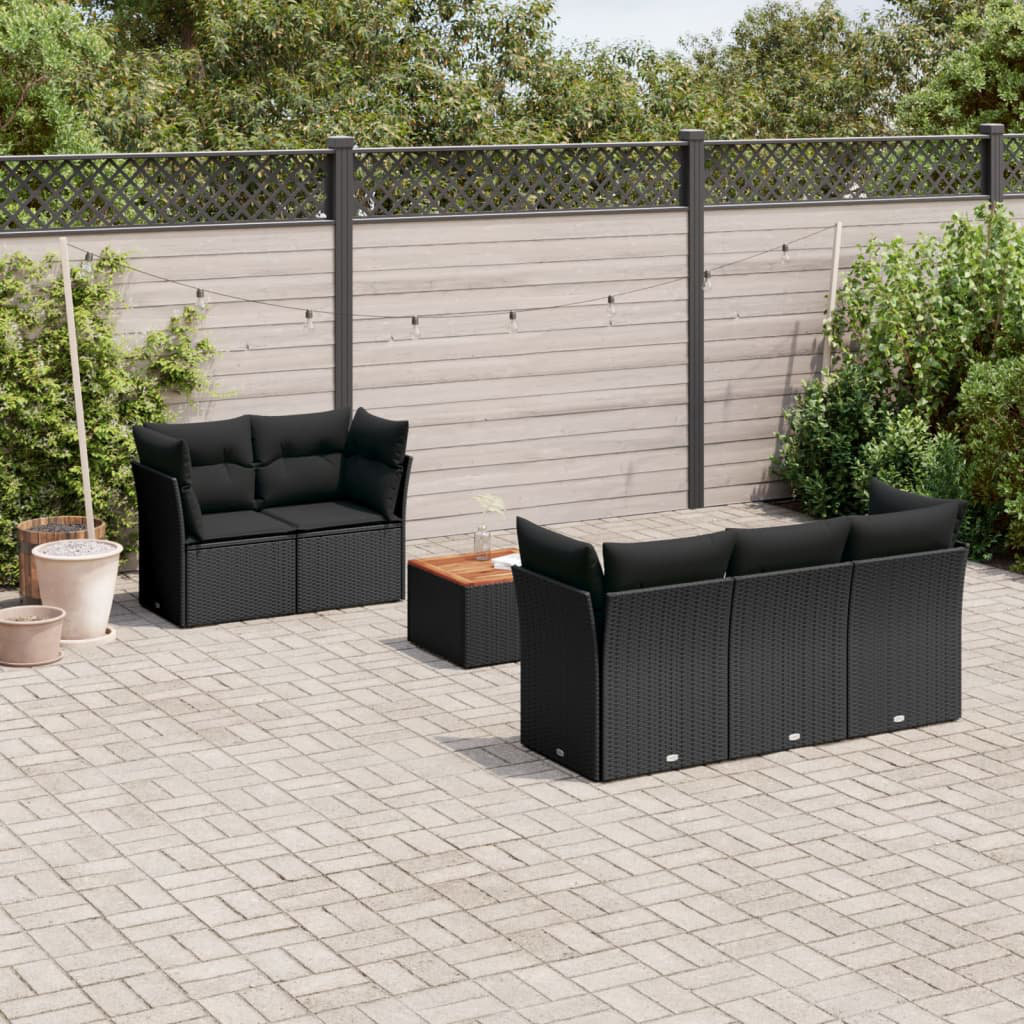 Gartensofa mit Kissen