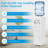 Giantex White Free Standing Top Loading Electric Water Dispenser