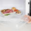 Plastic Divided Serving Dish with Lid
