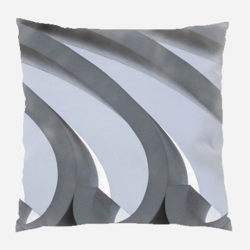 Microsuede Reversible Throw Pillow