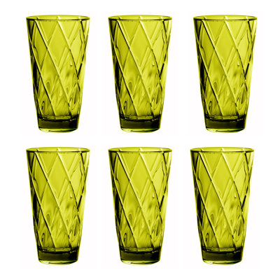 Nioclas 25oz. Acrylic Drinking Glass Set