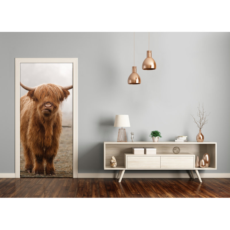 Cow Hill Door Decal