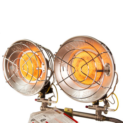 Comfort Gear TT-30CSA 30,000-BTU Double Tank-Top Outdoor Portable Propane Heater