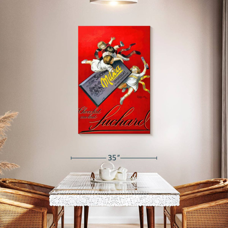 Yarlin Chocolat Suchard, 45" H x 30" W