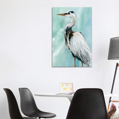 Delray Crane II by Carol Robinson - Wrapped Canvas Painting