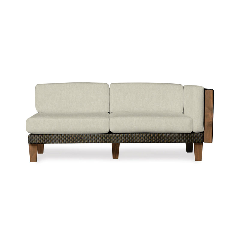 Catalina Outdoor 2 - Seat Loveseat, Sailcloth Seagull, Mink