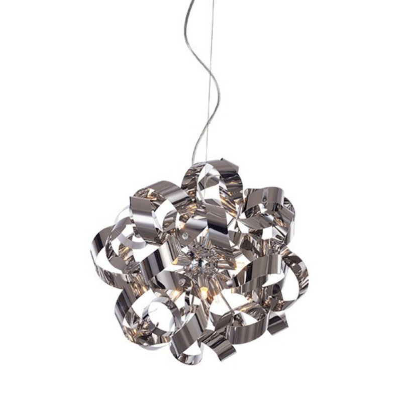 Hutchins Azzardo 9-Light Novelty Pendant, Chrome