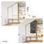 Décalcomanie murale compte et apprentissage tableau noir