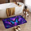 Tapis lavable antidérapant bleu en galaxie Galaxy-135476015