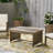 Wood Deck Coffee Side Table - Enhance Your Terrace Add A Touch Of Class