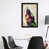 Black Floater Framed