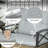 2 Cushioned Porch Rockers & Tier Table . Gray Outdoor Patio Furniture For Garden, Porch, Backyard. Long-Lasting Use Stain-