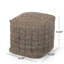 Pouf carré Cachemire 16 "