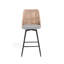 Swivel Upholstered Rattan Back Counter & Bar Stool-32169178