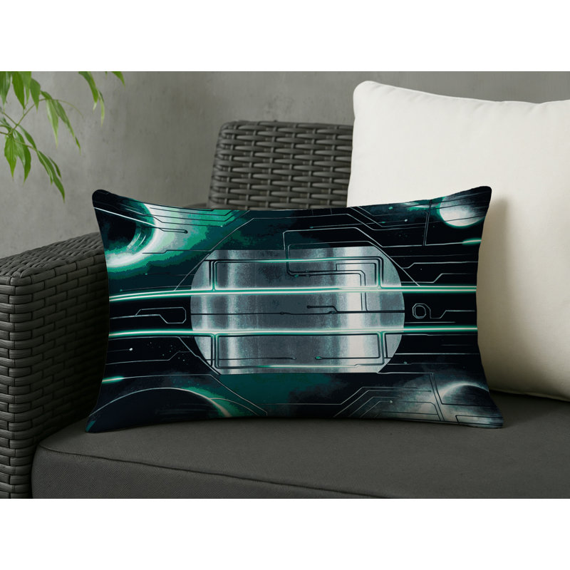 Nova Radiance Indoor And Outdoor Throw Pillow, Rectangle 14"H x 20"W