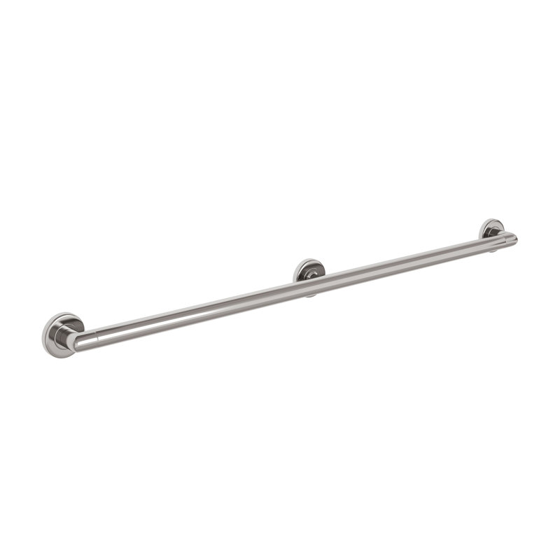 Priya 42" Grab Bar, Polished Nickel - Natural 