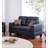 Mckade 72'' Faux Leather Loveseat