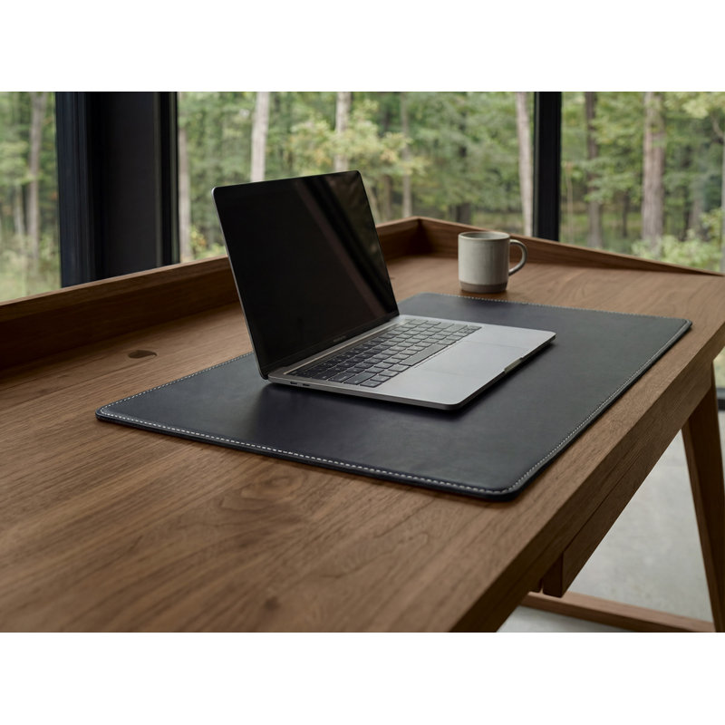 Odin  Desk, Autumn Cherry, Pencil Drawer, 30" x 72"