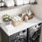 Kaboon Washer Dryer Countertop with Edge Rails, 27.5" x 54", Laundry Room Organization-111705069