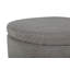 Dareona 51cm Wide Round Pouffe Ottoman-906827682
