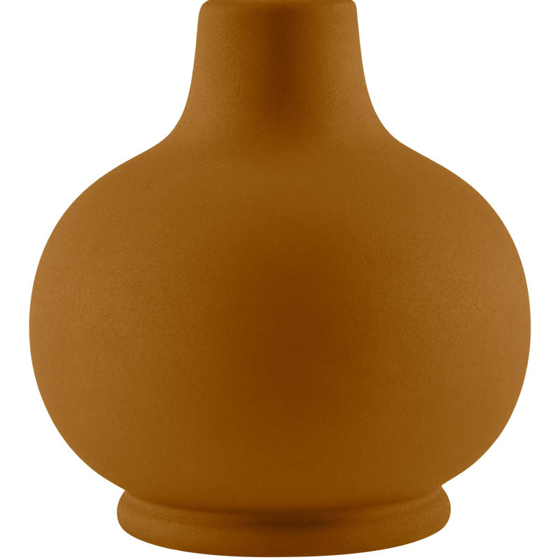 Lampe de table Momsen, Tanné, Naturel, 13"H x 8"W x 8"D