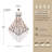 42-Light Crystal Dimmable Chandelier for High Ceilings-2138940192