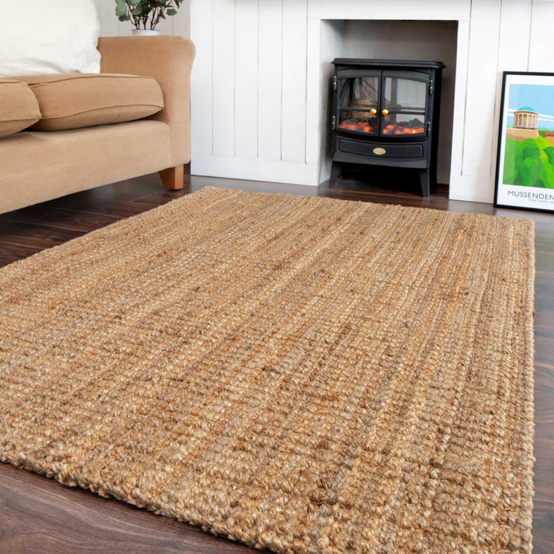 Sisal Handwoven Brown Indoor Rug, Rectangle 240 cm x 330 cm