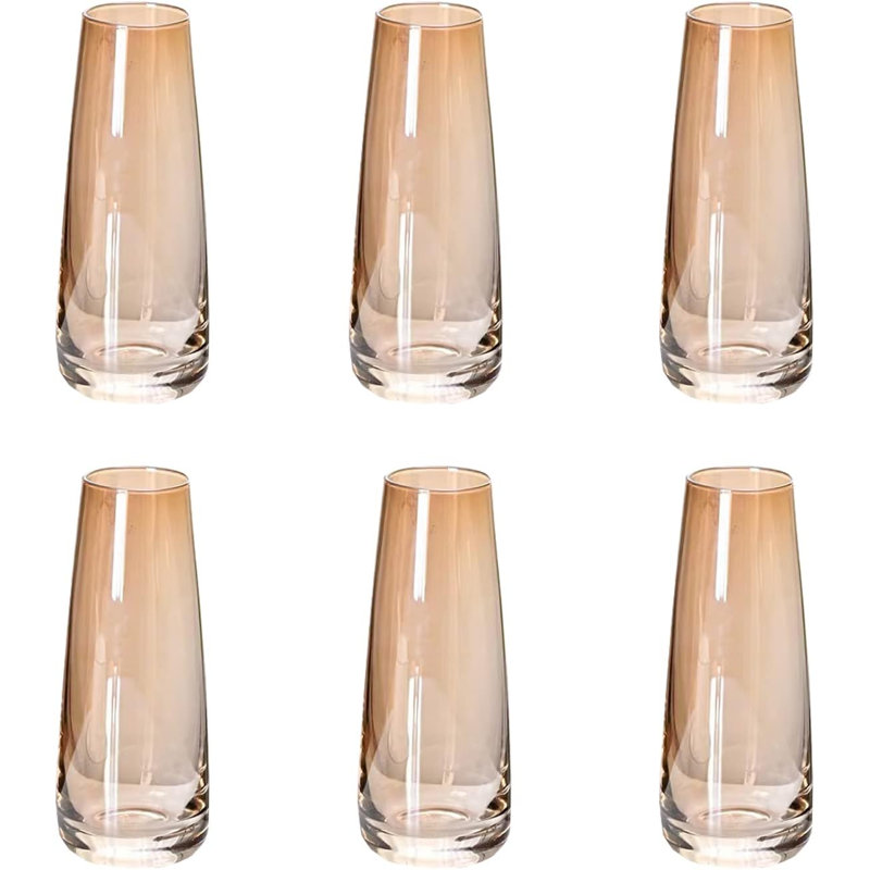 Vase de table en verre Despain, Amber