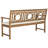 Solid Wood Acacia Outdoor Bench-723748069