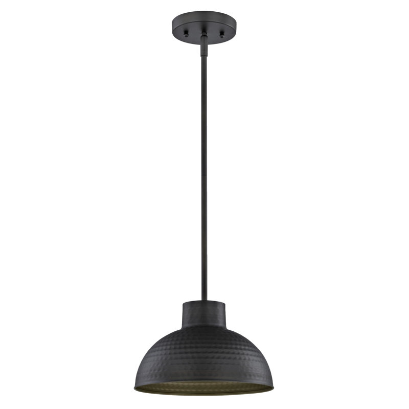 Luminaire suspendu en forme de dôme à 1 lumière Basnight