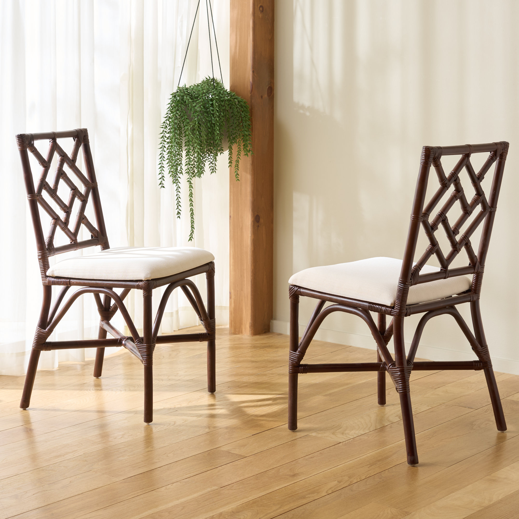 Tyndalls Park Parsons Chair, Chocolate Brown