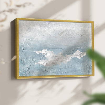 Blue Mist I -Framed Print - Restickable