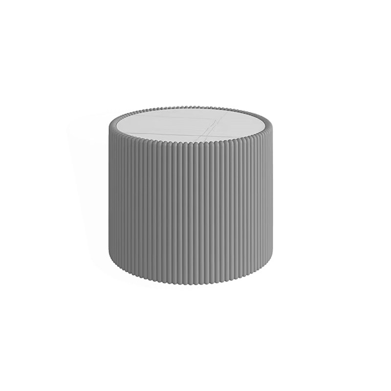 Table de bout cylindrique, Gris